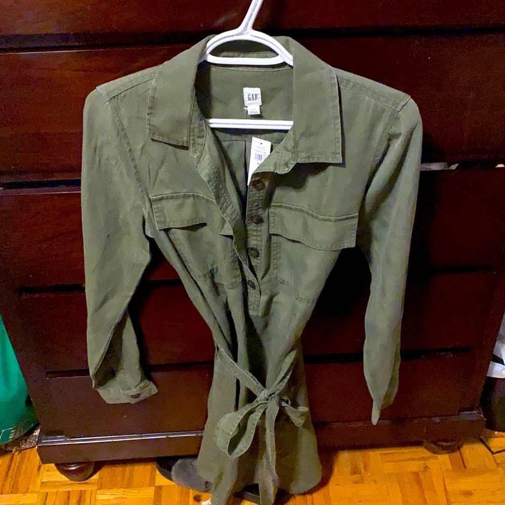 Nice army green dress